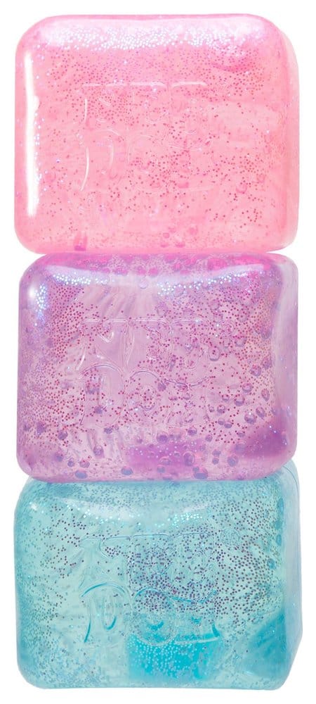 NeeDoh Squeeze Ball Nice Cube Glitter & Glow 5 cm Display (12)