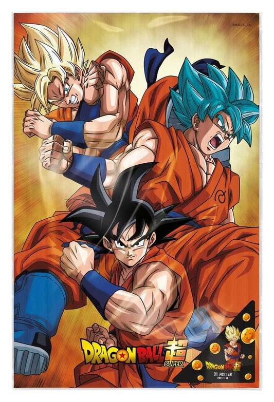 Dragon Ball Super 3D Poster Champa Goku 38 x 58 cm