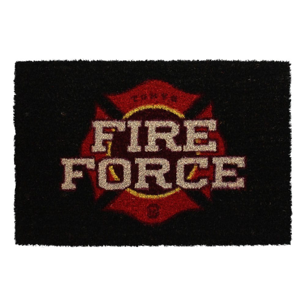 Fire Force Doormat Logo Red 40 x 60 cm Rugs
