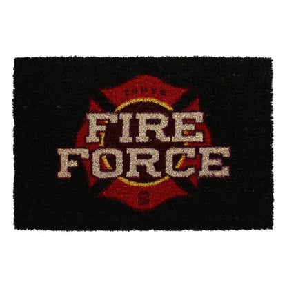 Fire Force Doormat Logo Red 40 x 60 cm Rugs