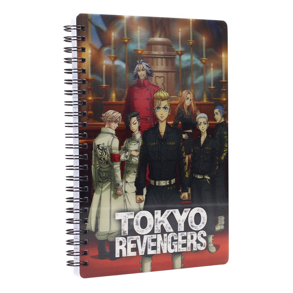 Tokyo Revengers Notebook with 3D-Effect Group Stationery