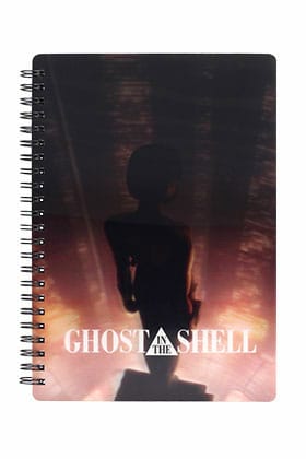 Ghost in the Shell Notebook with 3D-Effect Motoko Kusanagi Art Stationery