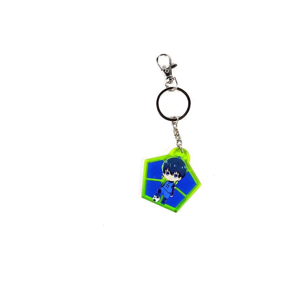 Blue Lock Acrylic Keychain Yoichi Isagi Chibi Style 5 cm Keyrings