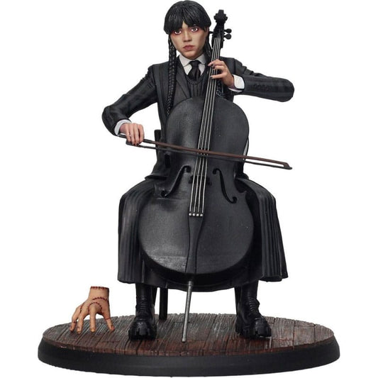 Wednesday PVC Figure Wednesday Cello 20 cm Statues