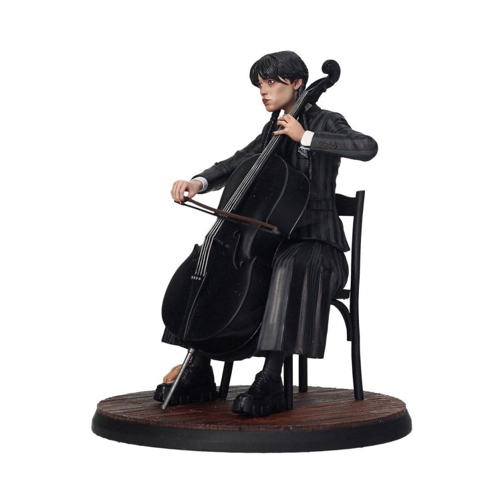 Wednesday PVC Figure Wednesday Cello 20 cm Statues