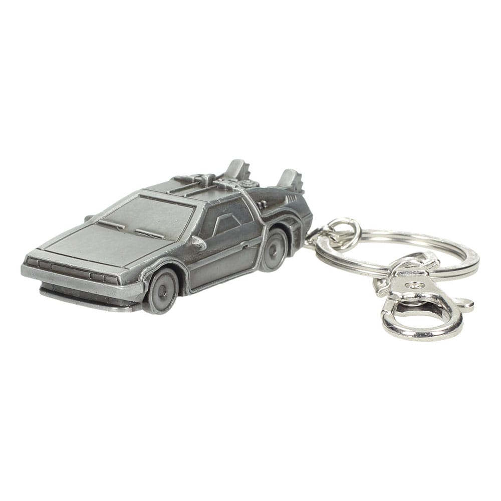 Back to the Future Metal Keychain DeLorean 7 cm Keyrings