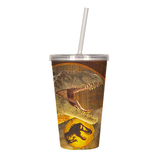 Jurassic World 3D Cup & Straw Dominion Kitchen- and Tableware