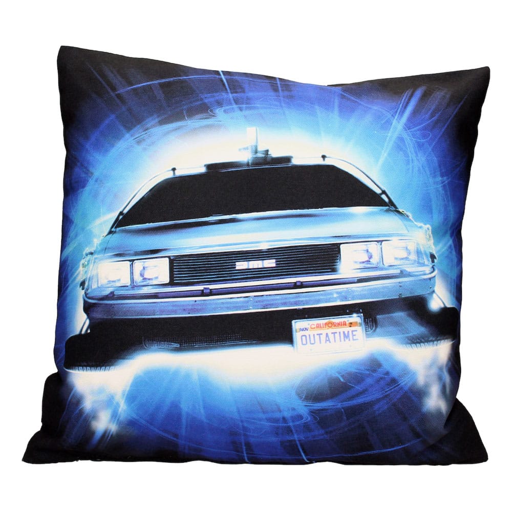 Back To The Future Pillow Delorean Roads 45 cm Cushions