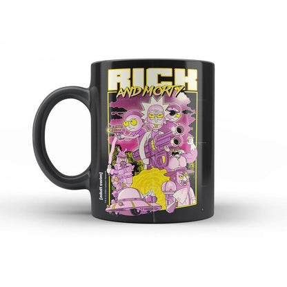 Rick & Morty Mug Retro Poster Cups & Mugs