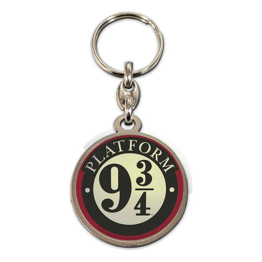 Harry Potter Metal Keychain Platform 9 3/4 Keyrings