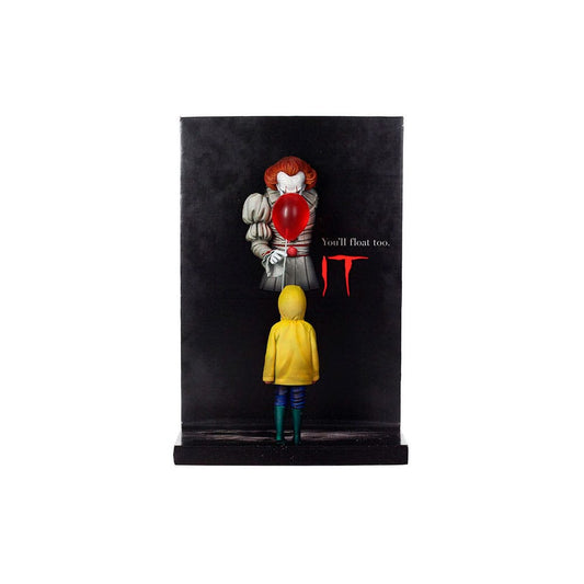 It Poster PVC Figure Pennywise & Georgie 20 cm Mini-figures
