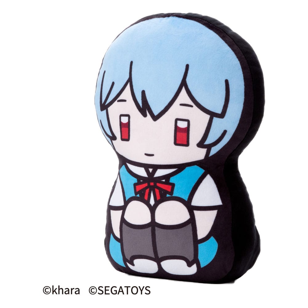 Neon Genesis Evangelion 2D Plush Figure Rei Ayanami 32 cm Plushes