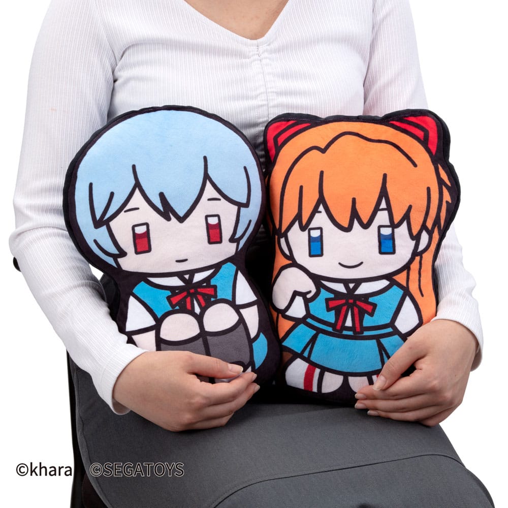 Neon Genesis Evangelion 2D Plush Figure Rei Ayanami 32 cm Plushes