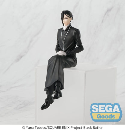 Black Butler: Boarding School Arc PM Perching PVC Statue Sebastian Michaelis 16 cm