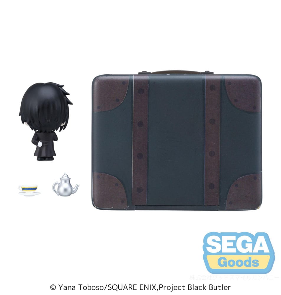 Black Butler: Boarding School Arc Petite World Memories Mini Figure Sebastian Michaelis (EX) 8 cm