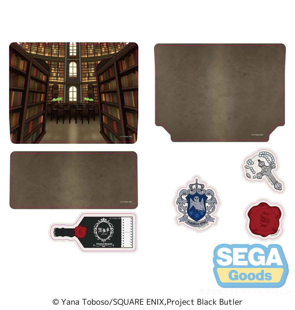 Black Butler: Boarding School Arc Petite World Memories Mini Figure Sebastian Michaelis (EX) 8 cm