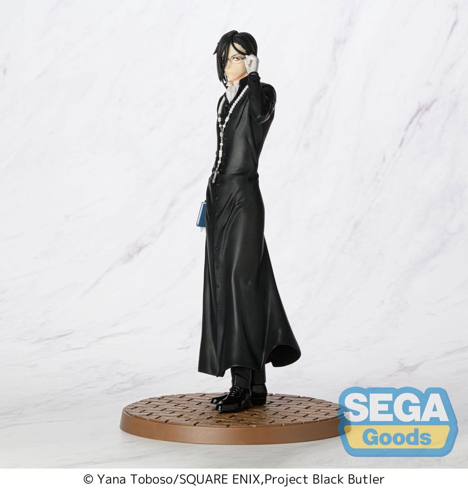 Black Butler: Boarding School Arc Luminasta PVC Statue Sebastian Michaelis 22 cm