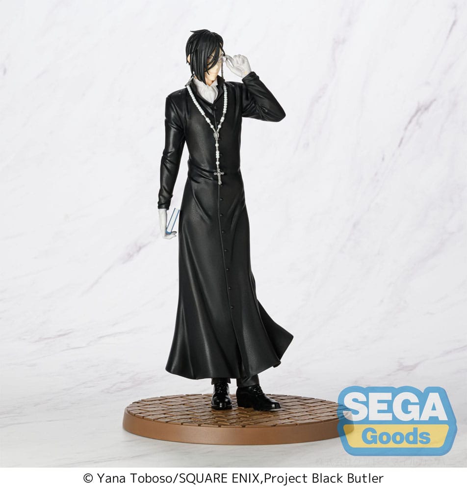 Black Butler: Boarding School Arc Luminasta PVC Statue Sebastian Michaelis 22 cm