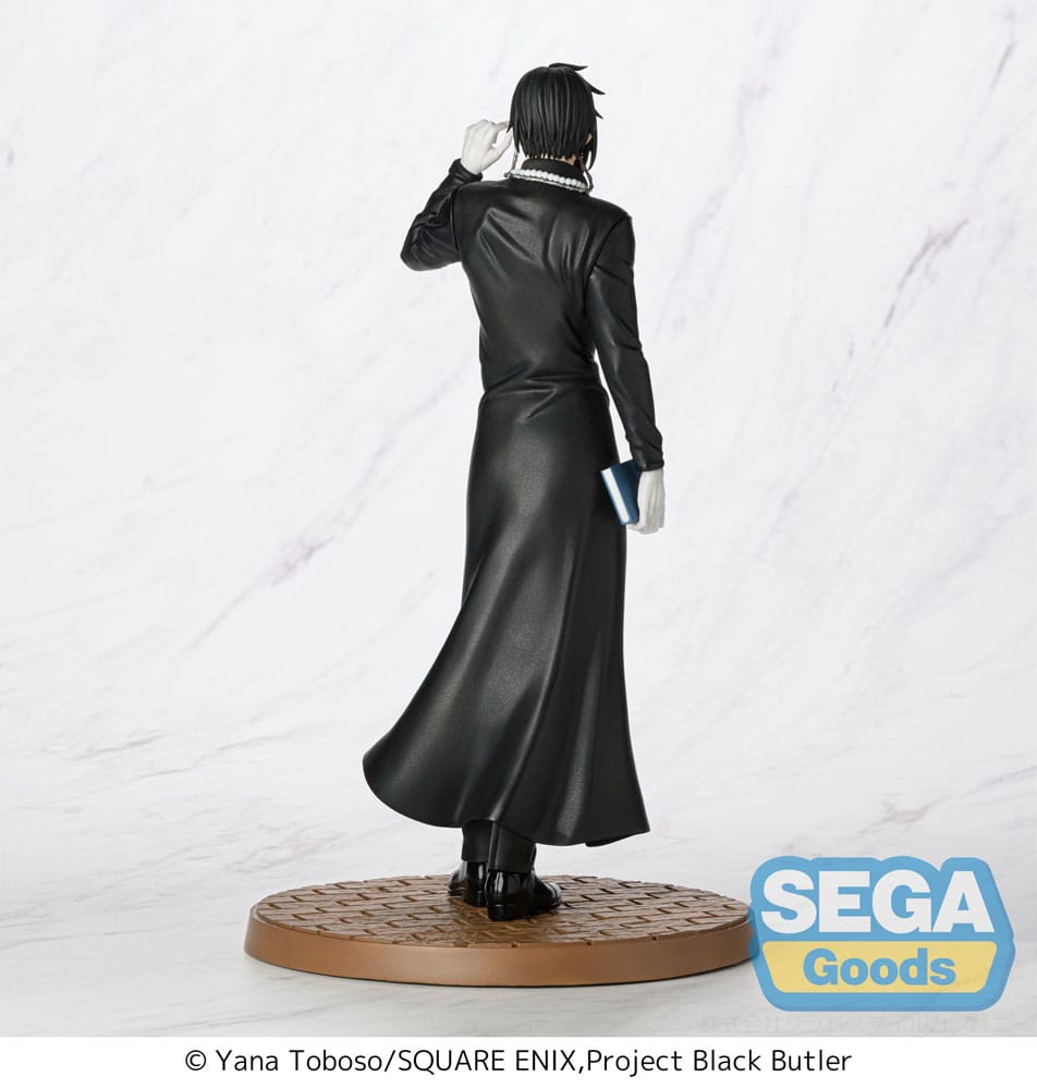 Black Butler: Boarding School Arc Luminasta PVC Statue Sebastian Michaelis 22 cm