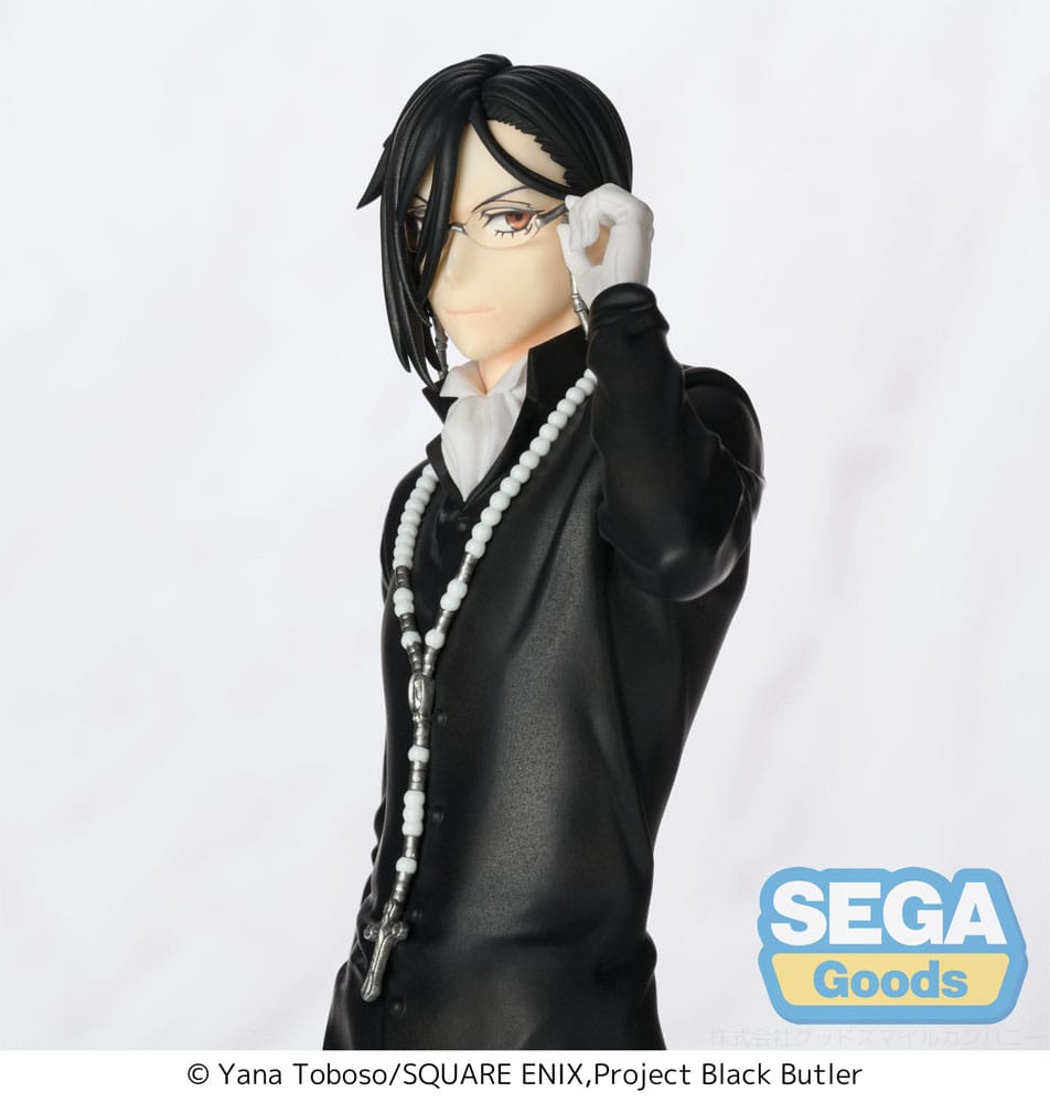 Black Butler: Boarding School Arc Luminasta PVC Statue Sebastian Michaelis 22 cm