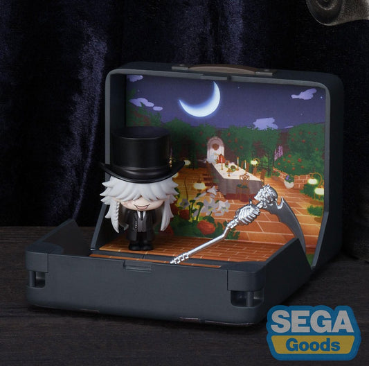 Black Butler: Boarding School Arc Petite World Memories Mini Figure Undertaker (EX) 8 cm