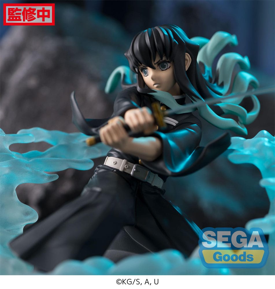 Demon Slayer: Kimetsu no Yaiba Xross Link Anime PVC Statue Muichiro Tokito Hashira Training Arc 11 cm