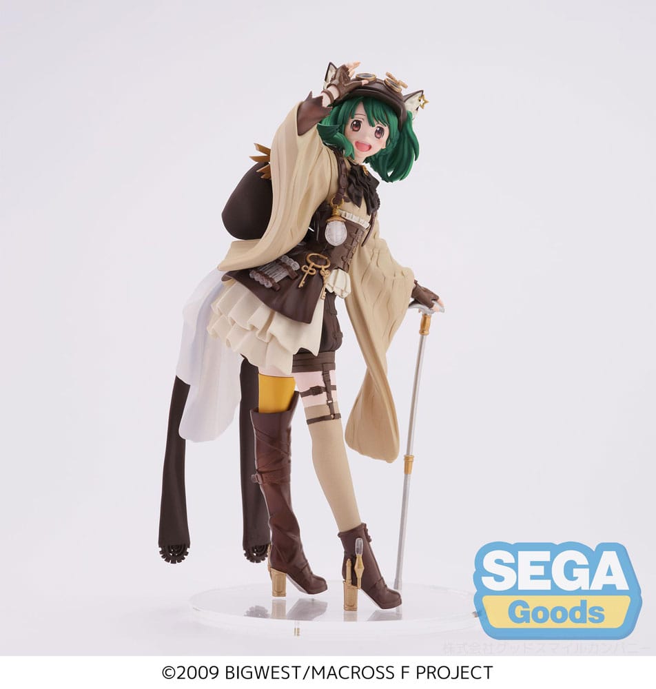 Macross Frontier FIGURIZMa PVC Statue Ranka Lee Oshare Macross Revolution Ver. 17 cm Statues