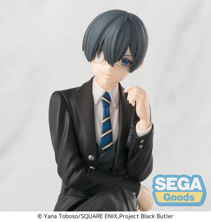 Black Butler: Boarding School Arc PM Perching PVC Statue Ciel Phantomhive 14 cm Statues