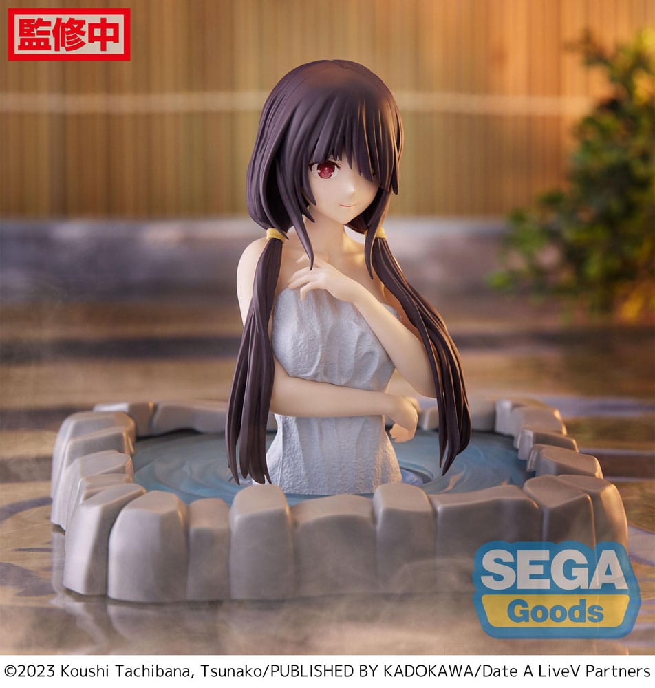 Date A Live V Thermae Utopia PVC Statue Kurumi Tokisaki Pigtails 10 cm Statues