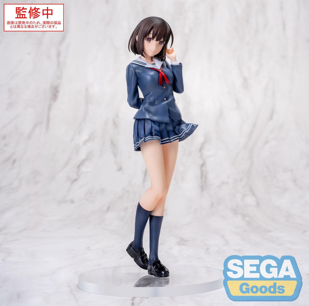 Saekano the Movie: finale Luminasta PVC Statue Megumi Kato Uniform Ver. 22 cm
