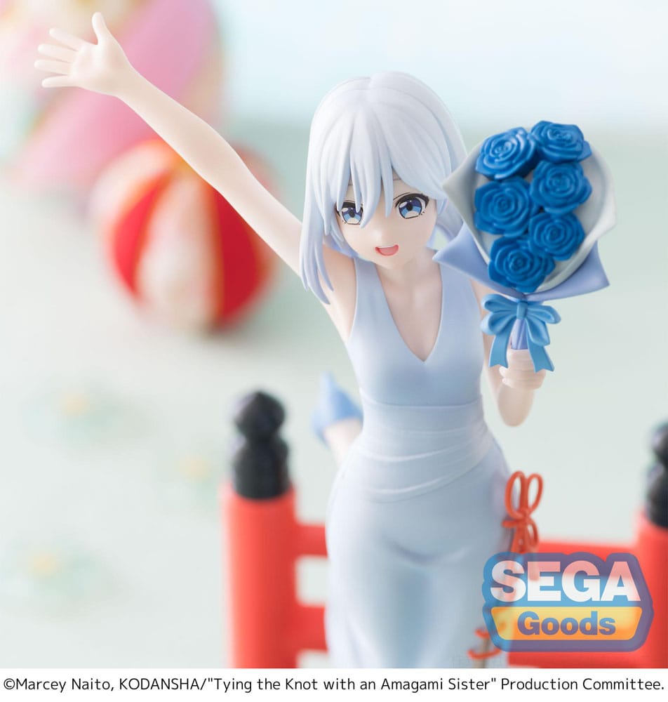 Tying the Knot with an Amagami Sister Luminasta PVC Statue Asahi Amagami 18 cm Statues