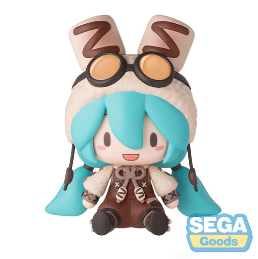 Character Vocal Series 01: Hatsune Miku Fuwa Petit Chibi Figure Hatsune Miku Marshmallow Hot Cocoa 10 cm Mini-figures