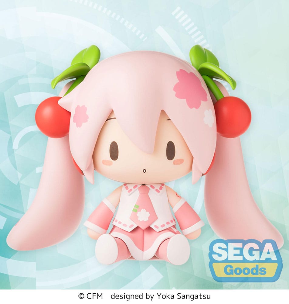 Character Vocal Series 01: Hatsune Miku Fuwa Petit Chibi Figure Sakura Miku 8 cm Mini-figures