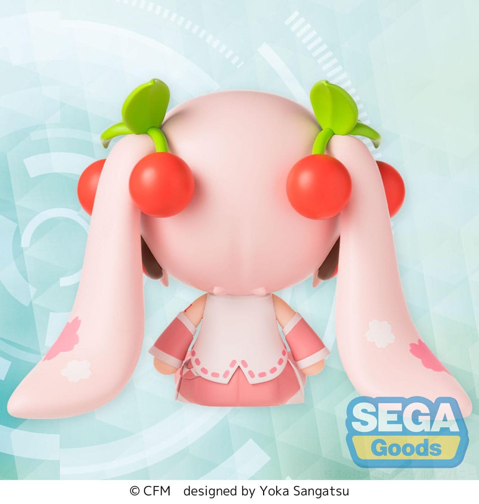 Character Vocal Series 01: Hatsune Miku Fuwa Petit Chibi Figure Sakura Miku 8 cm Mini-figures