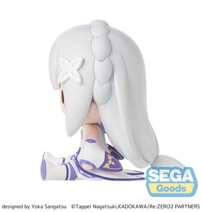 Re:Zero Starting Life in Another World Fuwa Petit Chibi Figure Emilia 8 cm