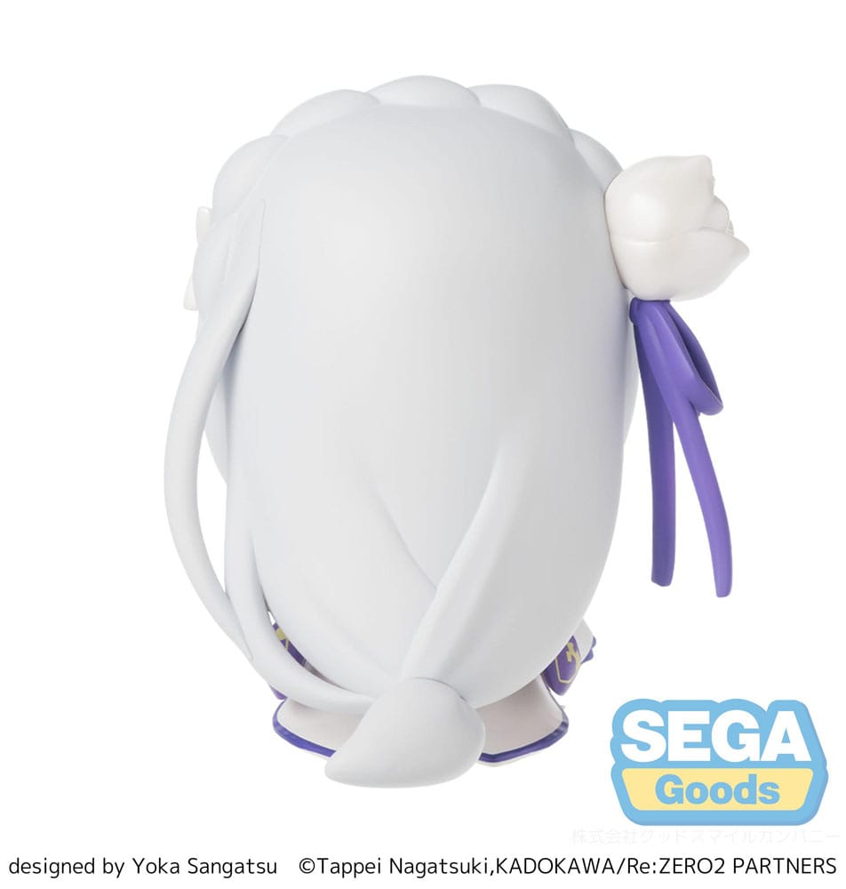 Re:Zero Starting Life in Another World Fuwa Petit Chibi Figure Emilia 8 cm
