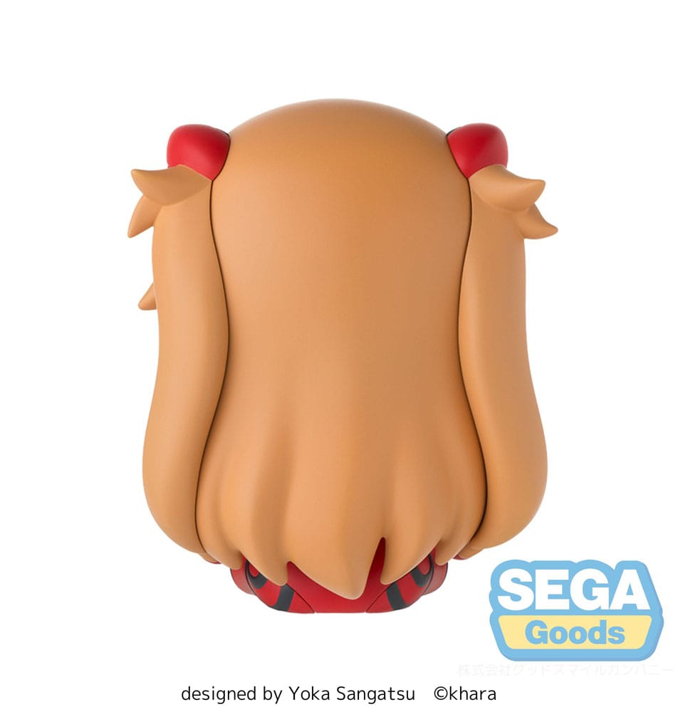 Evangelion: New Theatrical Edition Fuwa Petit Chibi Figure Asuka Plug Suit 8 cm Mini-figures
