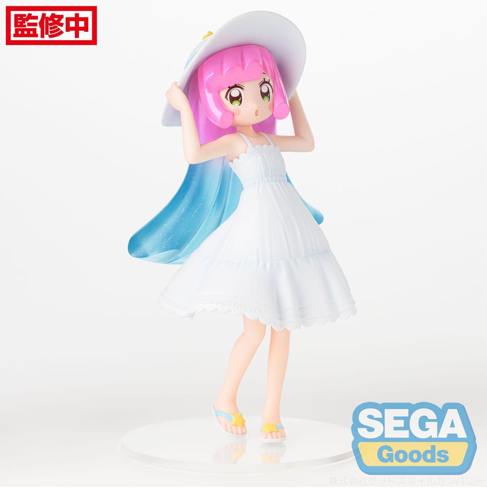 Puniru is a Kawaii Slime Luminasta PVC Statue Puniru A Kawaii Me in the Cool Summer Resort 18 cm Statues