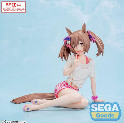 Uma Musume Pretty Derby Yumemirize PVC Statue Smart Falcon Gaze on Me! 14 cm