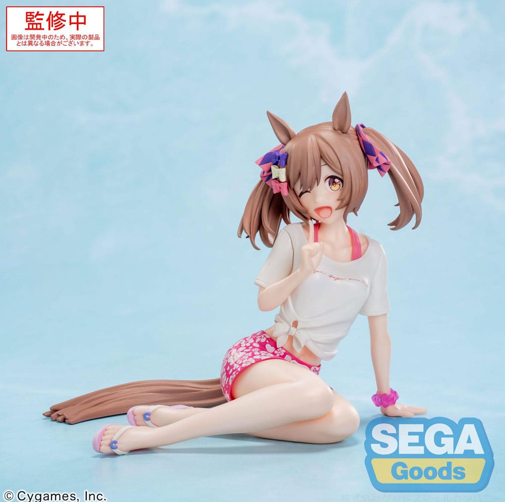 Uma Musume Pretty Derby Yumemirize PVC Statue Smart Falcon Gaze on Me! 14 cm Statues