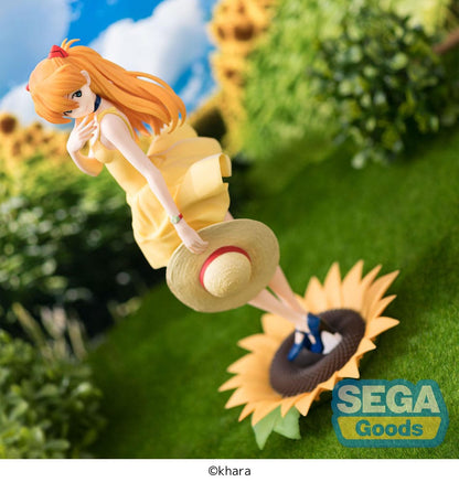 Rebuild of Evangelion Luminasta PVC Statue Asuka Summer Dress Ver. 2 24 cm