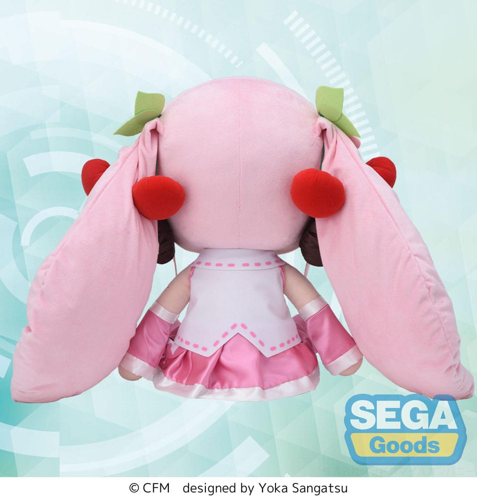 Character Vocal Series 01: Hatsune Miku Fuwa Petit Plush Figure Sakura Miku Dodeka Jumbo 50 cm