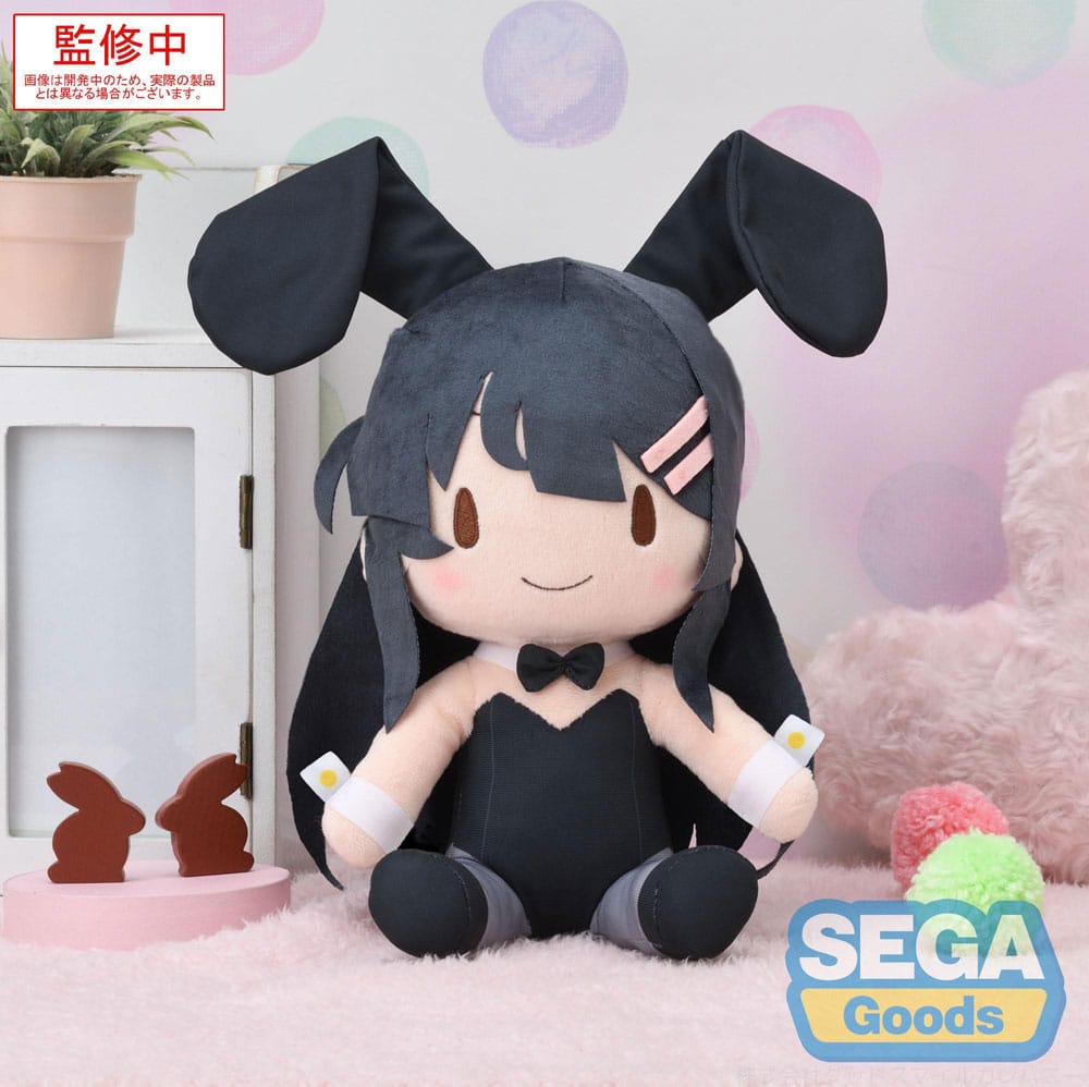 Rascal Does Not Dream Series Fuwa Petit Plush Figure Mai Sakurajima M 22 cm