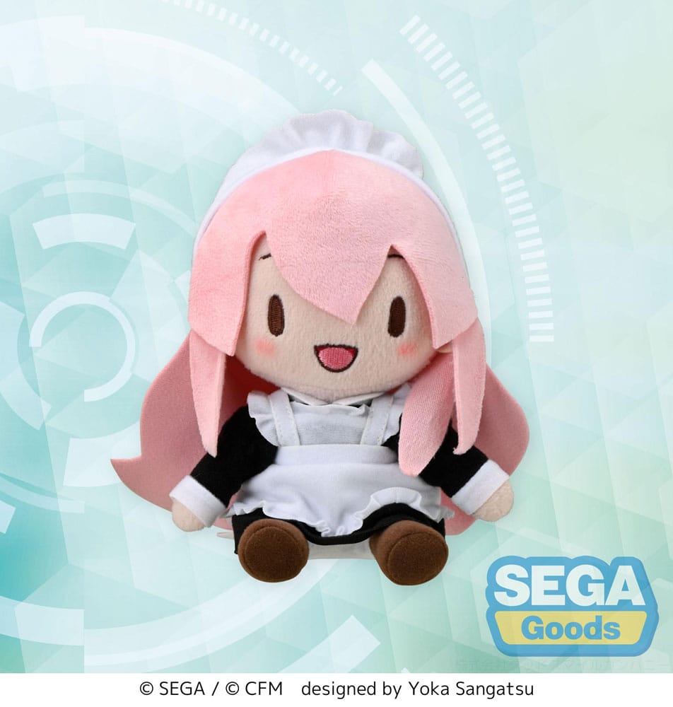 Hatsune Miku: Project DIVA Arcade Future Tone Fuwa Petit Plush Figure Megurine Luka Maid Ver. (EX) 16 cm