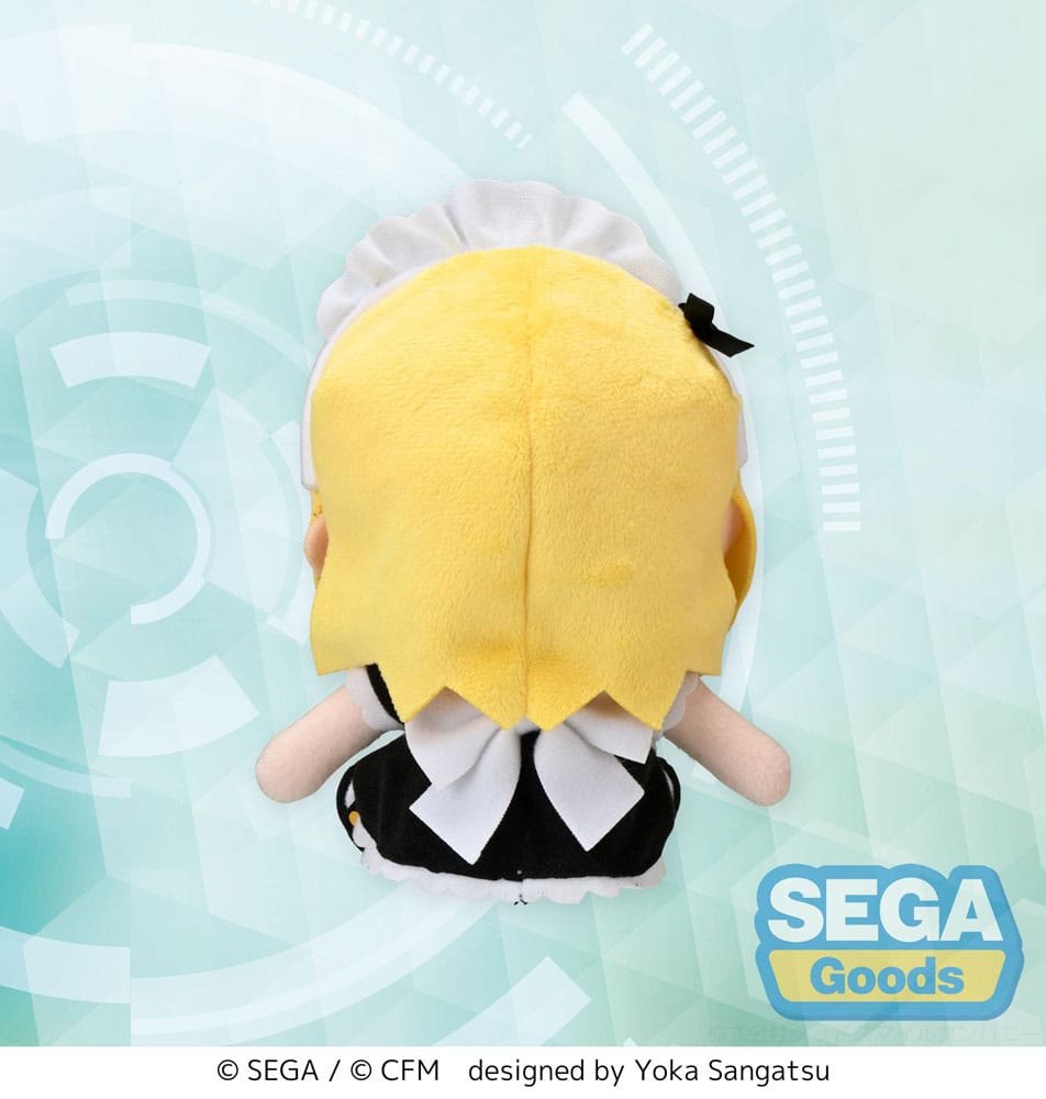 Hatsune Miku: Project DIVA Arcade Future Tone Fuwa Petit Plush Figure Kagamine Rin Maid Ver. (EX) 16 cm Plushes