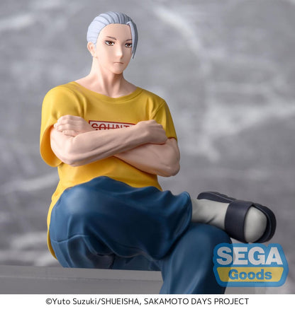 Sakamoto Days PM Perching PVC Statue Taro Sakamoto Serious Ver. 14 cm