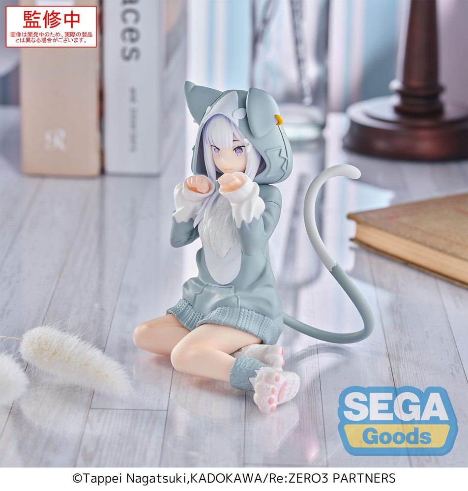 Re:Zero Starting Life in Another World Yumemirize PVC Statue Emilia Mofumofu Pack 11 cm Statues