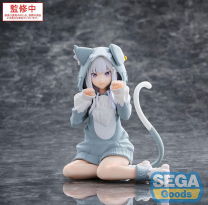 Re:Zero Starting Life in Another World Yumemirize PVC Statue Emilia Mofumofu Pack 11 cm Statues