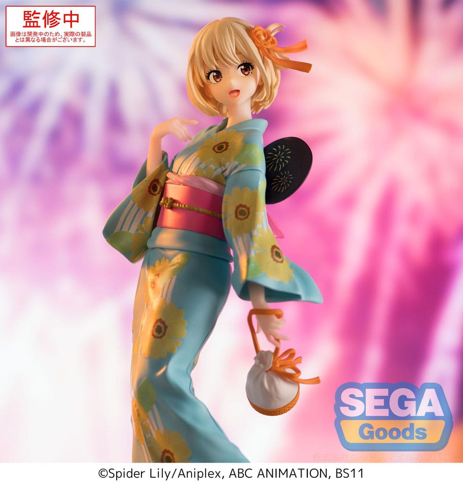 Lycoris Recoil Luminasta PVC Statue Chisato Nishikigi Festival in Yukata 19 cm Statues
