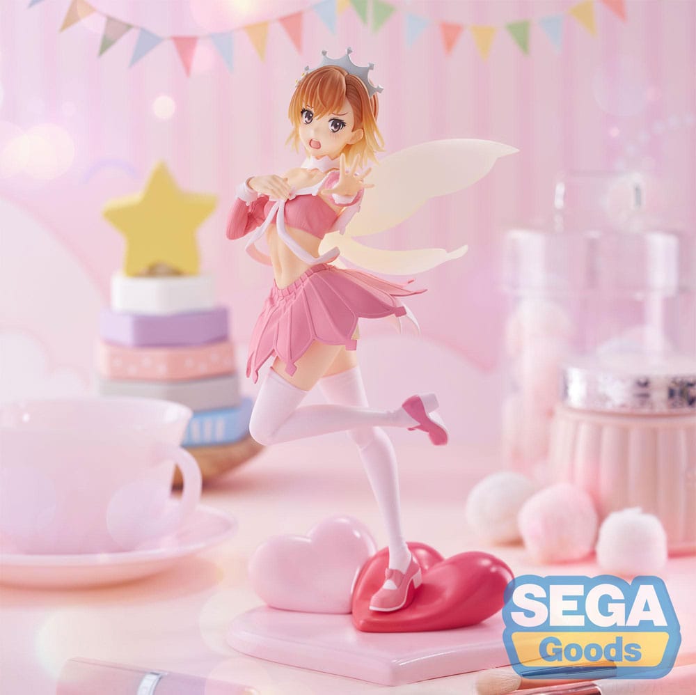 A Certain Scientific Railgun T Luminasta PVC Statue Mikoto Misaka Great Spirit Maid 20 cm Statues